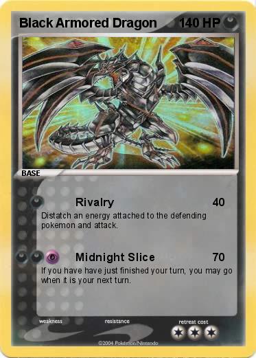 Pokemon Black Armored Dragon