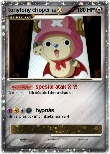 Pokemon tonytony choper