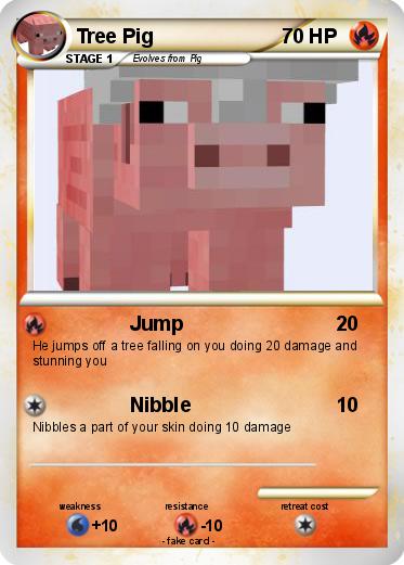 Pokemon Tree Pig