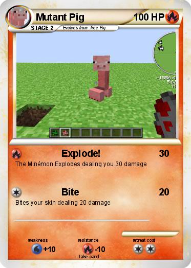 Pokemon Mutant Pig