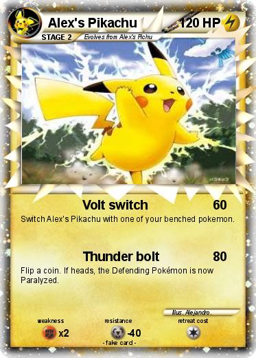 Pokemon Alex's Pikachu