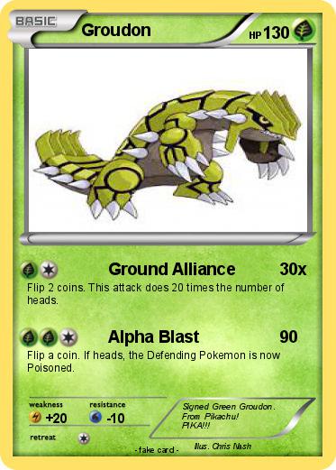 Pokemon Groudon