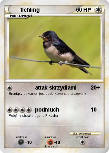Pokemon flchling