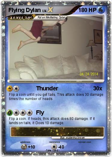 Pokemon Flying Dylan