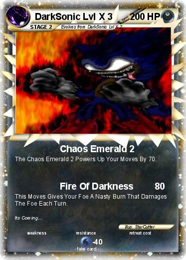 Pokemon DarkSonic Lvl X 3