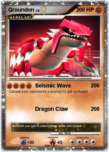 Pokemon Groundon
