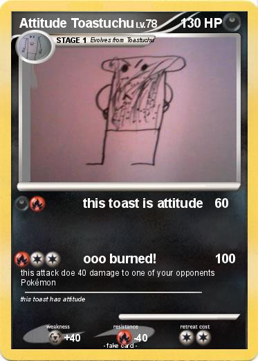 Pokemon Attitude Toastuchu
