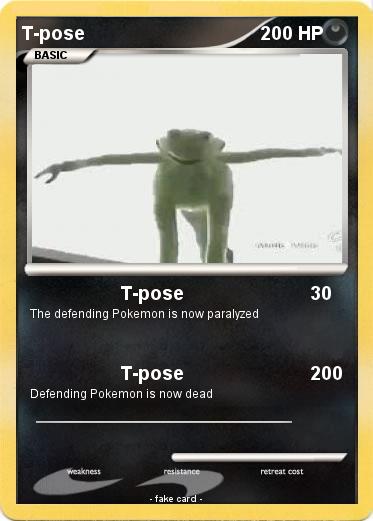 Pokemon T-pose