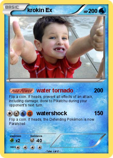 Pokemon krokin Ex