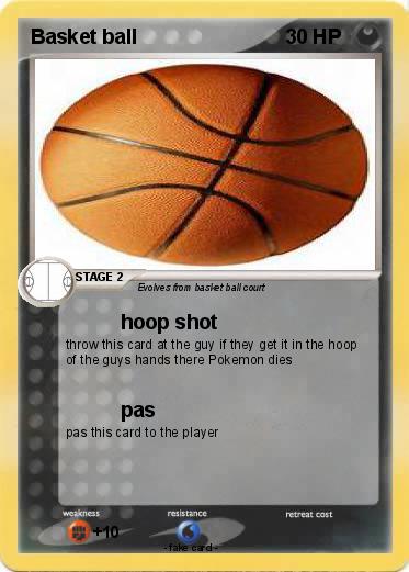 Pokemon Basket ball