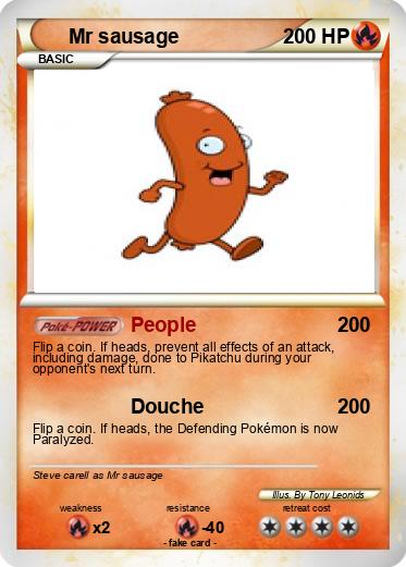Pokemon Mr sausage