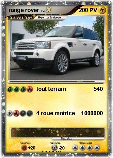 Pokemon range rover