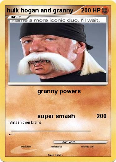 Pokemon hulk hogan and granny