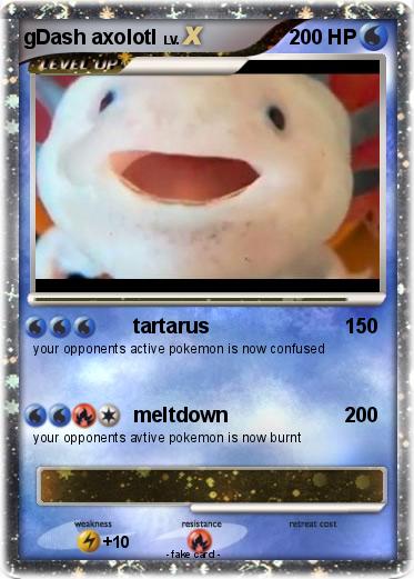 Pokemon gDash axolotl