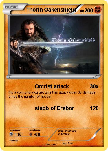 Pokemon Thorin Oakenshield