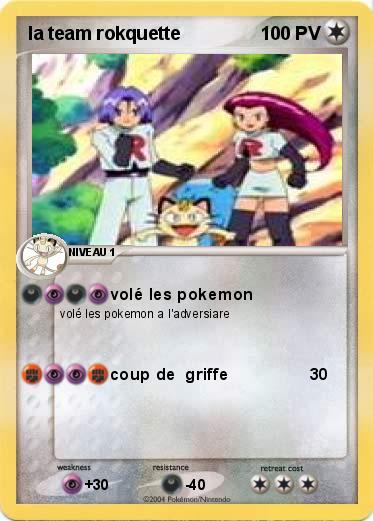Pokemon la team rokquette