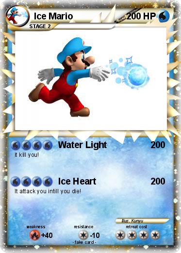 Pokemon Ice Mario