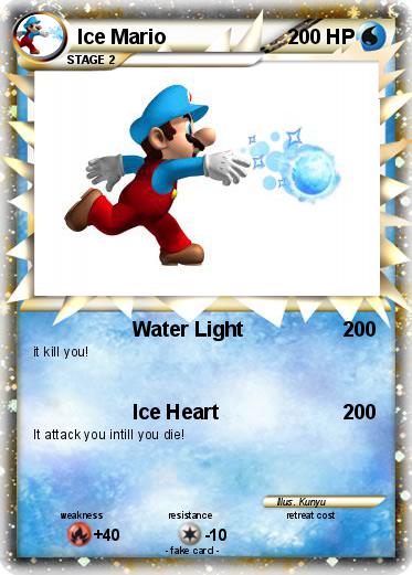 Pokemon Ice Mario