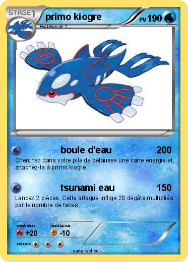 Pokemon primo kiogre