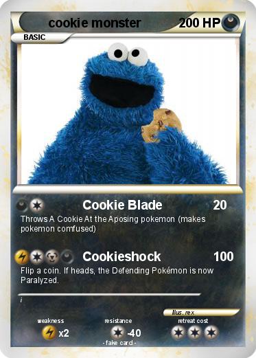 Pokemon cookie monster
