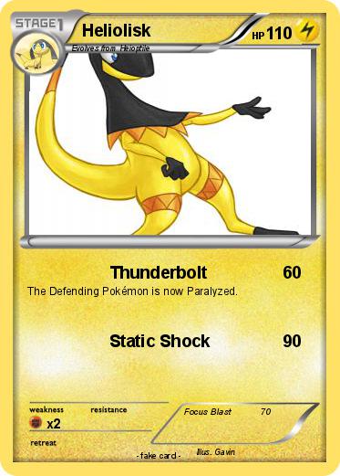 Pokemon Heliolisk