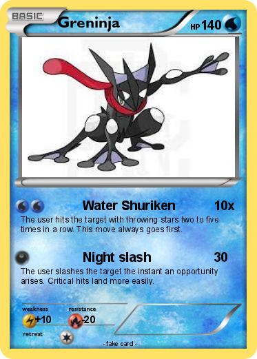 Pokemon Greninja