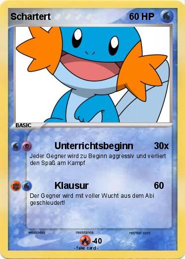Pokemon Schartert