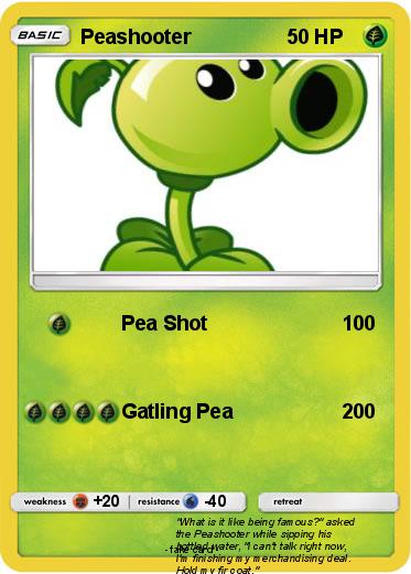 Pokemon Peashooter