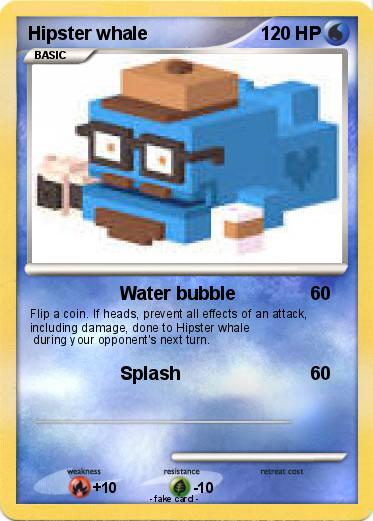 Pokemon Hipster whale