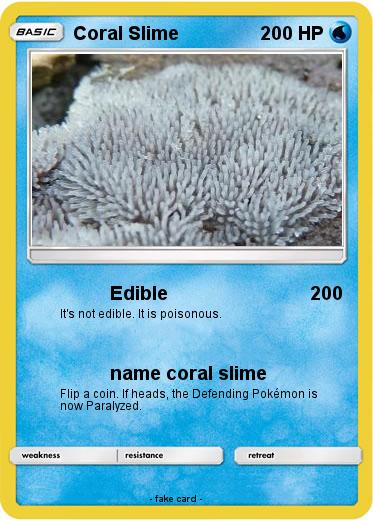 Pokemon Coral Slime