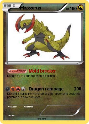 Pokemon Haxorus
