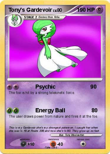 Pokemon Tony's Gardevoir