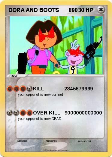 Pokemon DORA AND BOOTS      890
