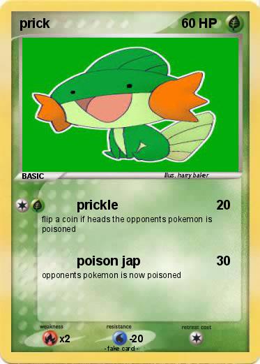Pokemon prick