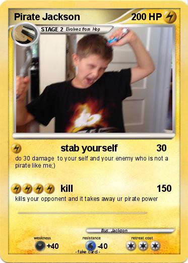Pokemon Pirate Jackson