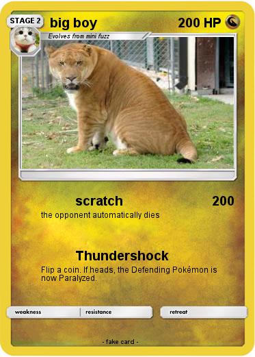 Pokemon big boy