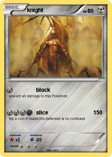 Pokemon knight