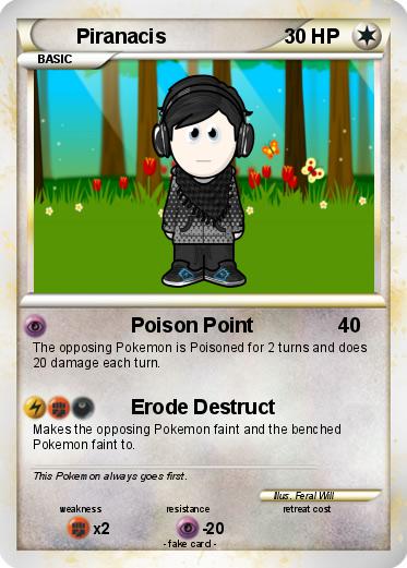 Pokemon Piranacis