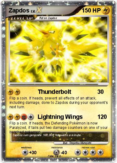 Pokemon Zapdos