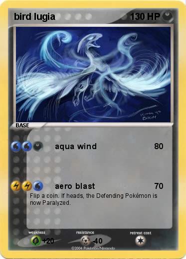 Pokemon bird lugia