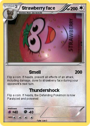 Pokemon Strawberry face