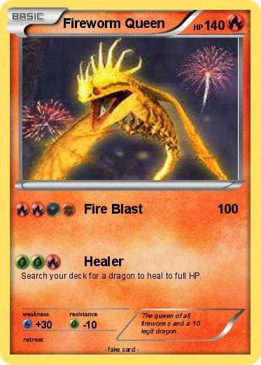 Pokemon Fireworm Queen