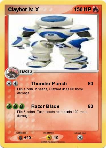 Pokemon Claybot lv. X 