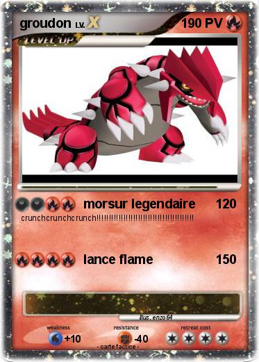 Pokemon groudon