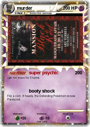 Pokemon murder