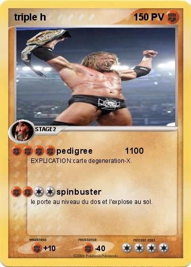 Pokemon triple h