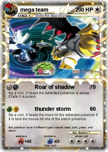 Pokemon mega team