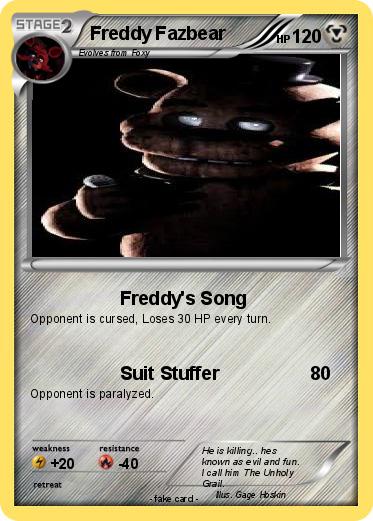 Pokemon Freddy Fazbear