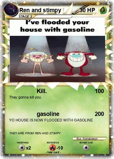 Pokemon Ren and stimpy