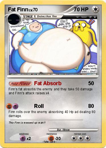 Pokémon Fat Finn 1 1 - Fat Absorb - My Pokemon Card